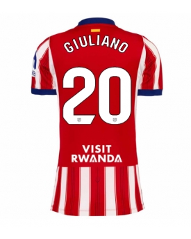 Atletico Madrid Giuliano Simeone #20 Maglia Gara Casa Repliche 2026-27 Donna Maniche Corte Atletico Madrid Giuliano Simeone #20 Maglia Gara Casa Repliche 2026-27 Donna Maniche Corte